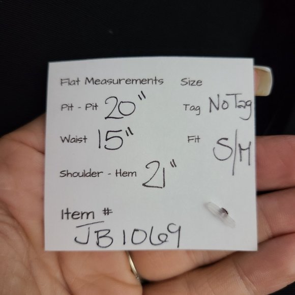 Vintage Black Button Up Pleated Waist Blazer Size S - Picture 12 of 12